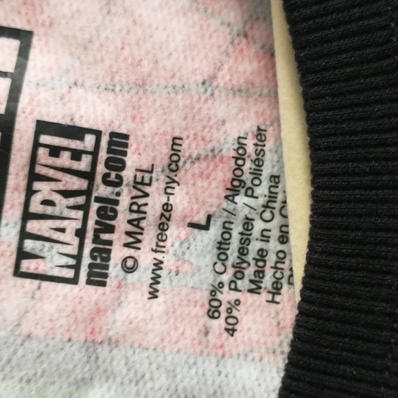 Marvel Comic Superhero Faces Sweatshirt | large - Picture 4 of 9